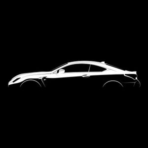 RC F Silhouette Vector File