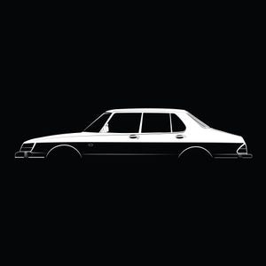 900 Sedan Silhouette Vector File