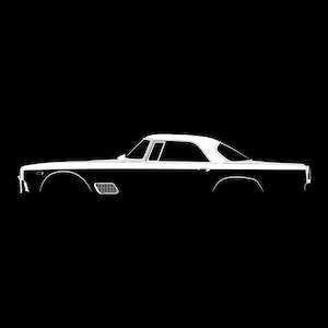 3500 GT Silhouette Vector File