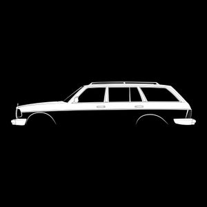300 TD (S123) Silhouette Vector File