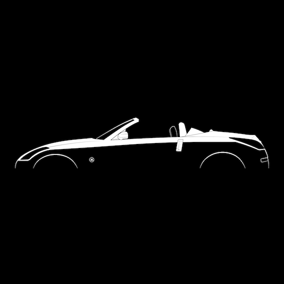 350Z (クーペ/ロードスター) シルエット ベクター ファイル - Etsy 日本