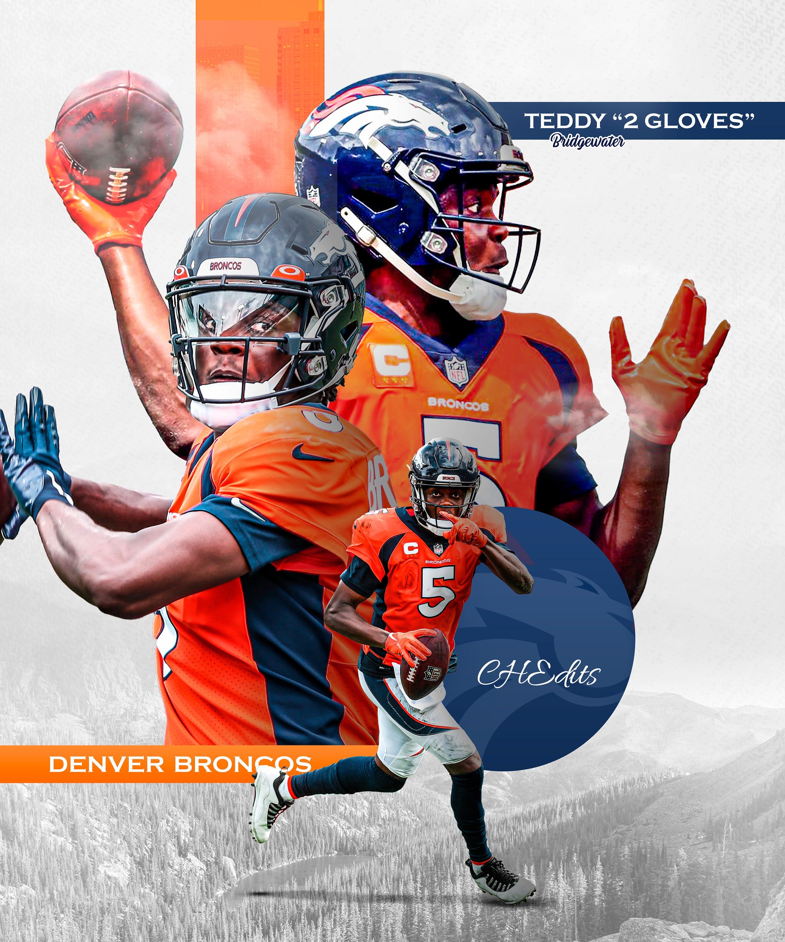 Denver Broncos  Digital Wallpapers