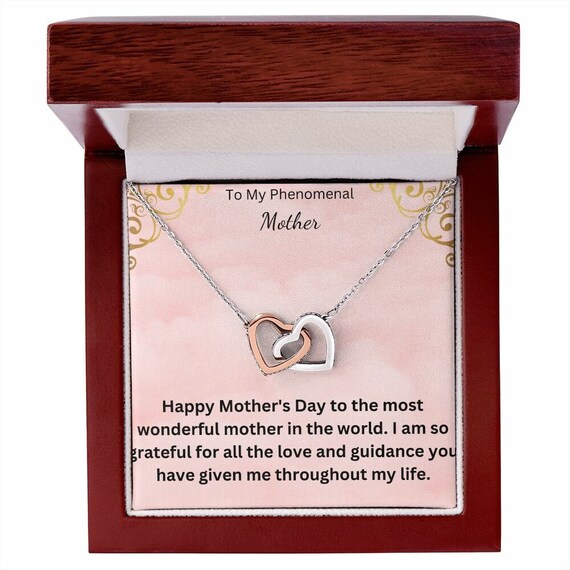 Happy mothers day necklace discount