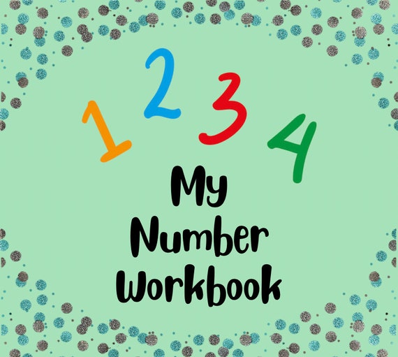 Printable Number Worksheets Home-schooling Workbook - Etsy
