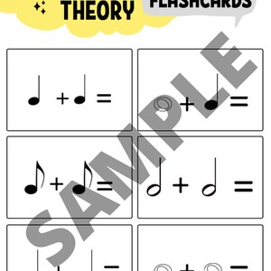 Printable Music Theory Flashcards Music Music Teacher - Etsy