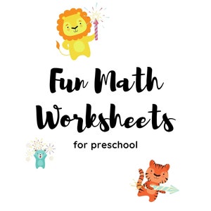 37 Fun Math Worksheets
