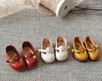 Handmade Leather Doll Shoes: Blythe, Azone S, OB22/OB24