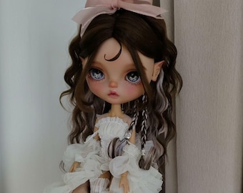 ブライス モヘア ウィッグ、Qbaby モヘア ウィッグ、Qbaby ドール