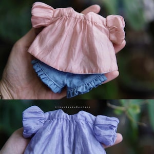 Blythe Doll Clothes: Top and Shorts Set for Azone OB24/OB22