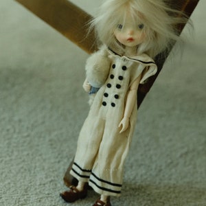 Blythe Doll Clothes: Sailor Jumpsuit for OB24/OB22 Dolls
