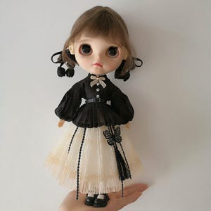 7 Piece Doll Clothes: Skirt Outfit for Blythe/Azone OB24