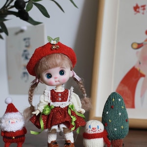 OB11 Doll Clothes: 5-Piece Chick Set for YMY/GSC Dolls