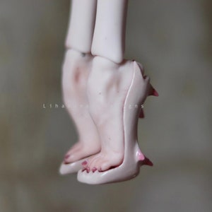 In stock Fashion Shoes for Popovy Sisters, BJD Doll Shoes for High Heels Feet