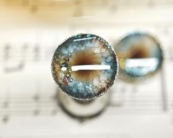 Swarovski Crystal Blythe Eye Chips: Handmade Realistic Doll Eyes