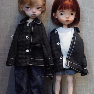 3-Piece Blythe Doll Outfit: Jacket, Top & Bottom - Fits OB24/OB22
