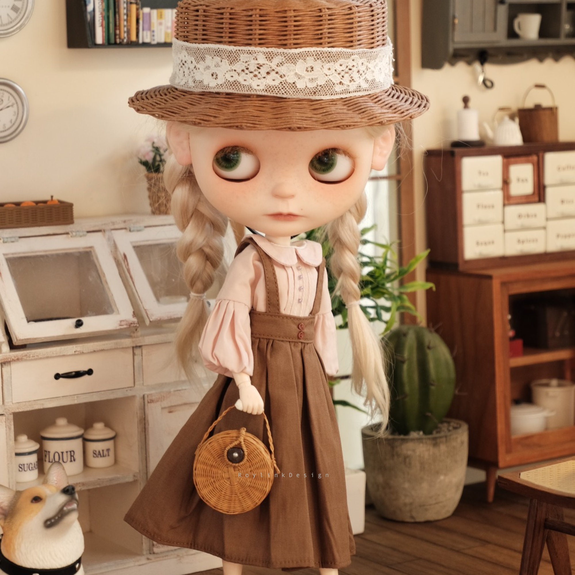 【美品】Blythe ブライス 作家様 アウトフィット ワンピース ブライス アウトフィット ワンピースセット1の通販 by まあち