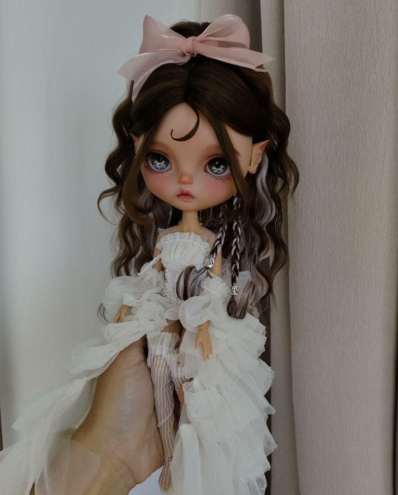 High Quality Mohair Blythe/Qbaby Doll Wigs,Blythe/Qbaby Hair,Qbaby/Blythe mohair wig,Qbaby doll wig,Blythe doll wig 9-10"