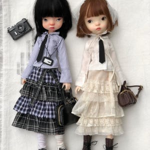 Shirt+Skirt Set For Azone/ob22/ob24/Blythe