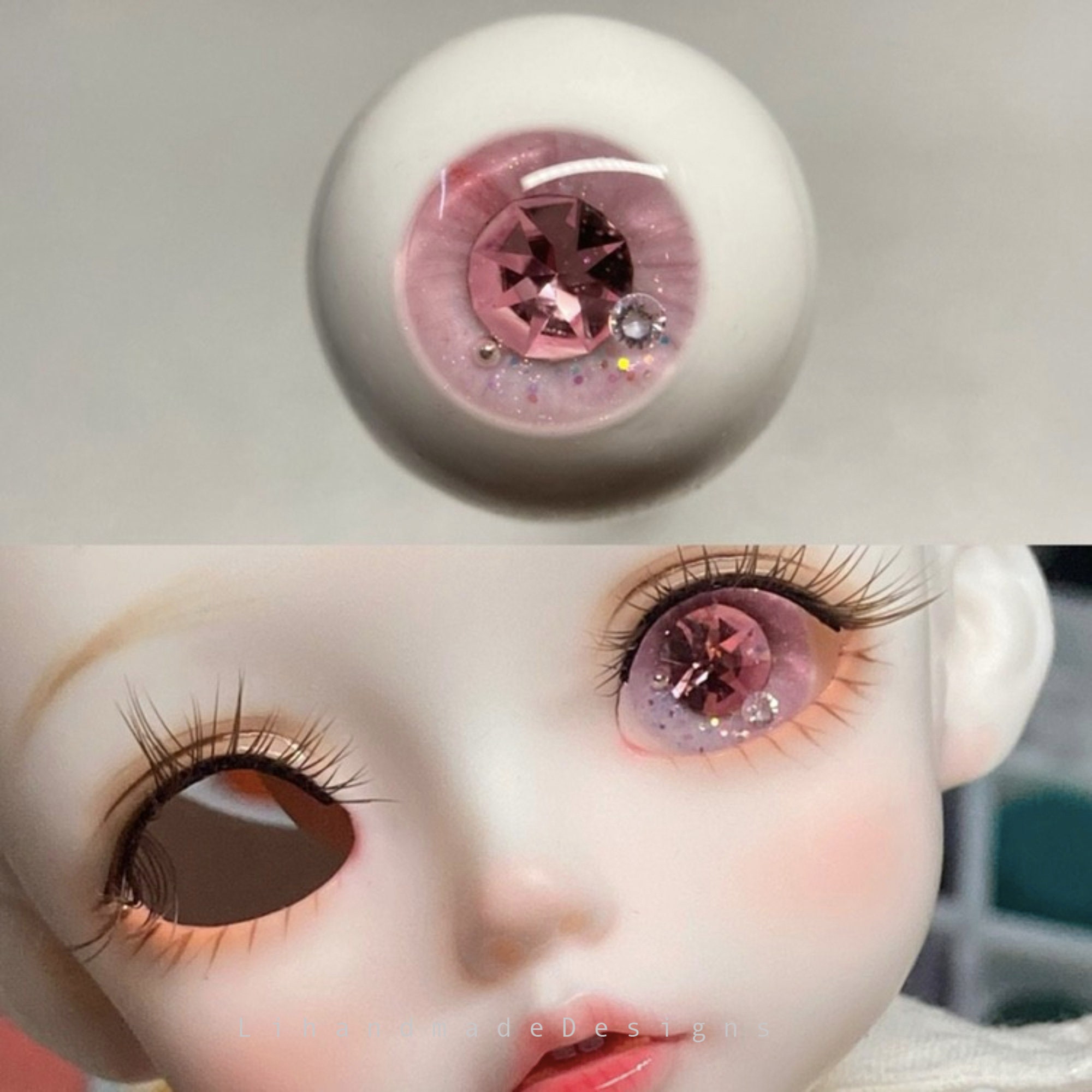 YESTARY BJD Eyes For Toys Dolls Accessories 10/12/14/16/20MM Eye Toy Gypsum  Resin