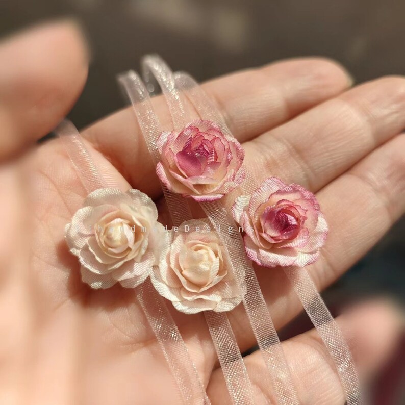 Fashion Peony Flower Necklace for Bjd Dollpopovy Sisters Bjd Etsy