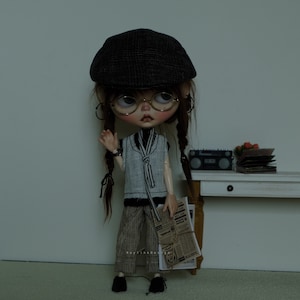 Four Piece Doll Clothes Set: Blythe, Azone, OB24/OB22
