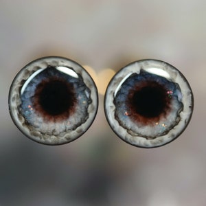 Handmade Blythe Eye Chips: Realistic Doll Eyes with Swarovski Crystal