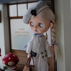 Blythe Doll Clothes: 4-Piece Outfit for OB24/OB22 Azone Dolls