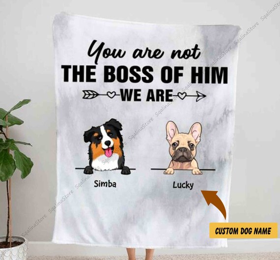 Personalized Dog Lover Blanket Dog Lover Gifts for Him up Etsy