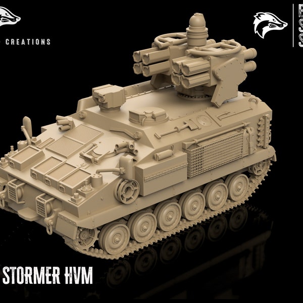 Alvis Stormer HVM - Modern Warfare/Wargames - Badger Sett Studios