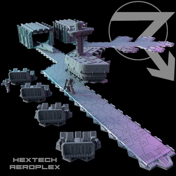 HEXTECH Massive Aeroplex Core Bundle for Battletech - 6mm