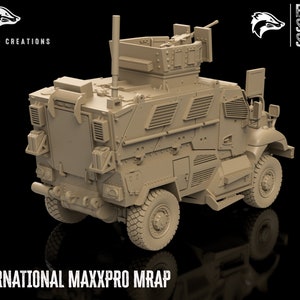 International MaxxPro MRAP Modern Warfare/Wargames Badger Sett Studios image 2