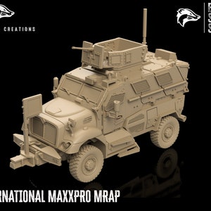 International MaxxPro MRAP Modern Warfare/Wargames Badger Sett Studios image 1