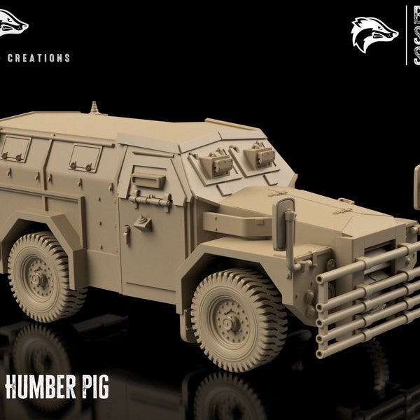 MK2 Humber Pig - Modern Warfare/Wargames - Badger Sett Studios