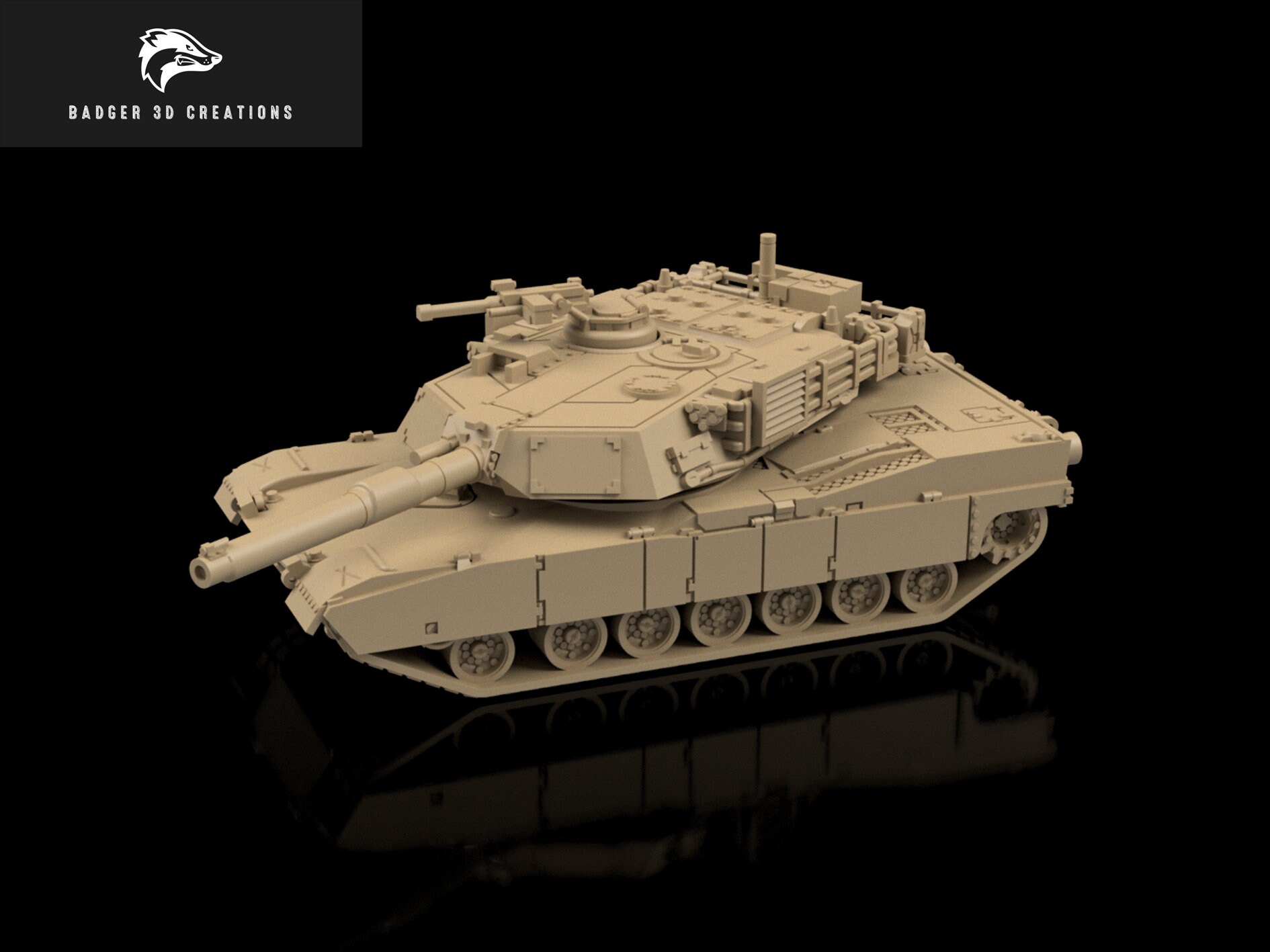US M1 Abrams Tank Modern Warfare/gaming/wargames Etsy UK