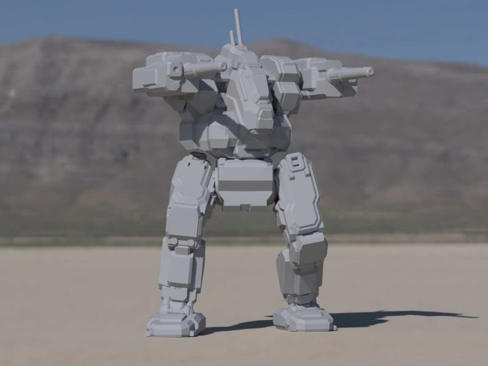 BJ1 Blackjack Mech for Battletech With Hex Base Etsy