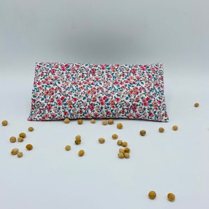 Dry hot water bottle with removable cherry stone cover 39 Petites fleurs