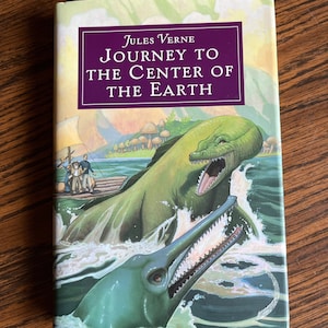 Journey to the Center of the Earth by Jules Verne - Vintage Classic Hardback Book
