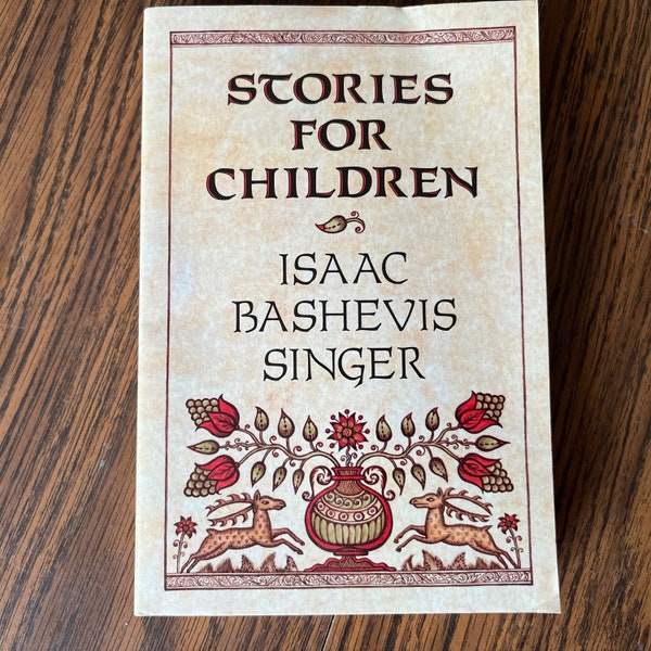 Stories for Children - Isaac Bashevis Singer - Vintage Jewish Children's Literature - Softcover Book