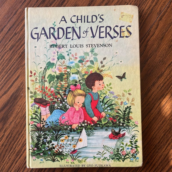 A Child's Garden of Verses - Robert L. Stevenson - Vintage Children's Poems - Illustrated by Gyo Fujikawa