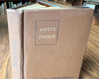 Ivanhoe, by Sir Walter Scott, 1919 Antique