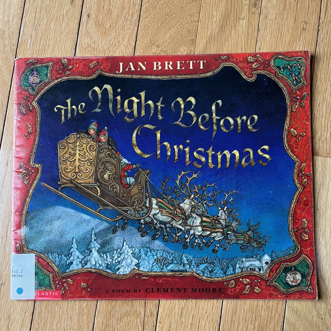 The Night Before Christmas - Jan Brett - 1996 Scholastic Christmas ...