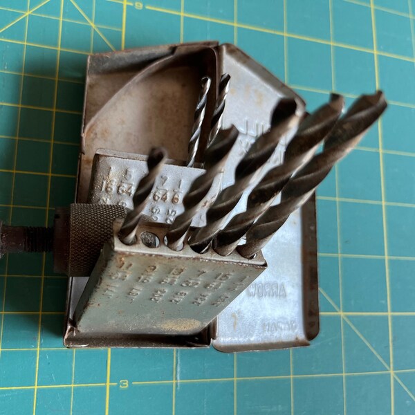 Drill Bit Case Etsy