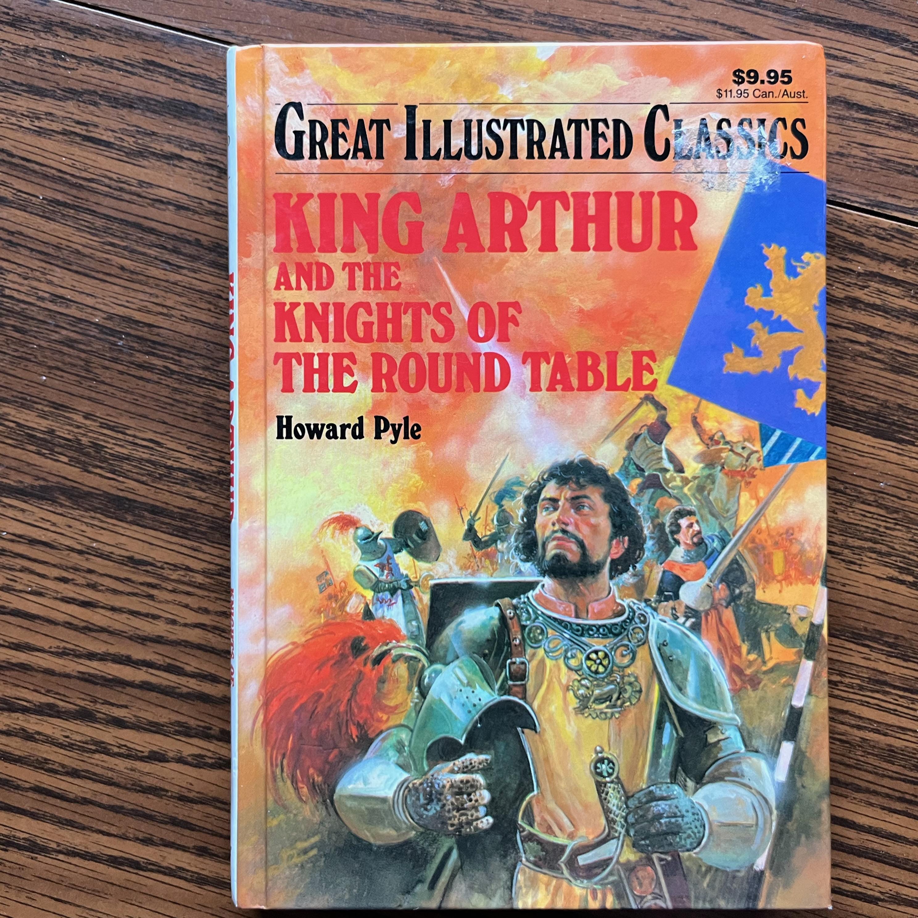 King Arthur and The Knights of The Round Table by Howard Pyle, image size:2976x2976