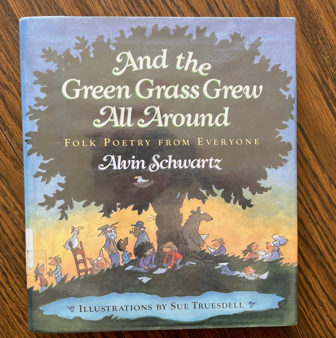 And the Green Grass Grew All Around Folk Poetry From Everyone Etsy