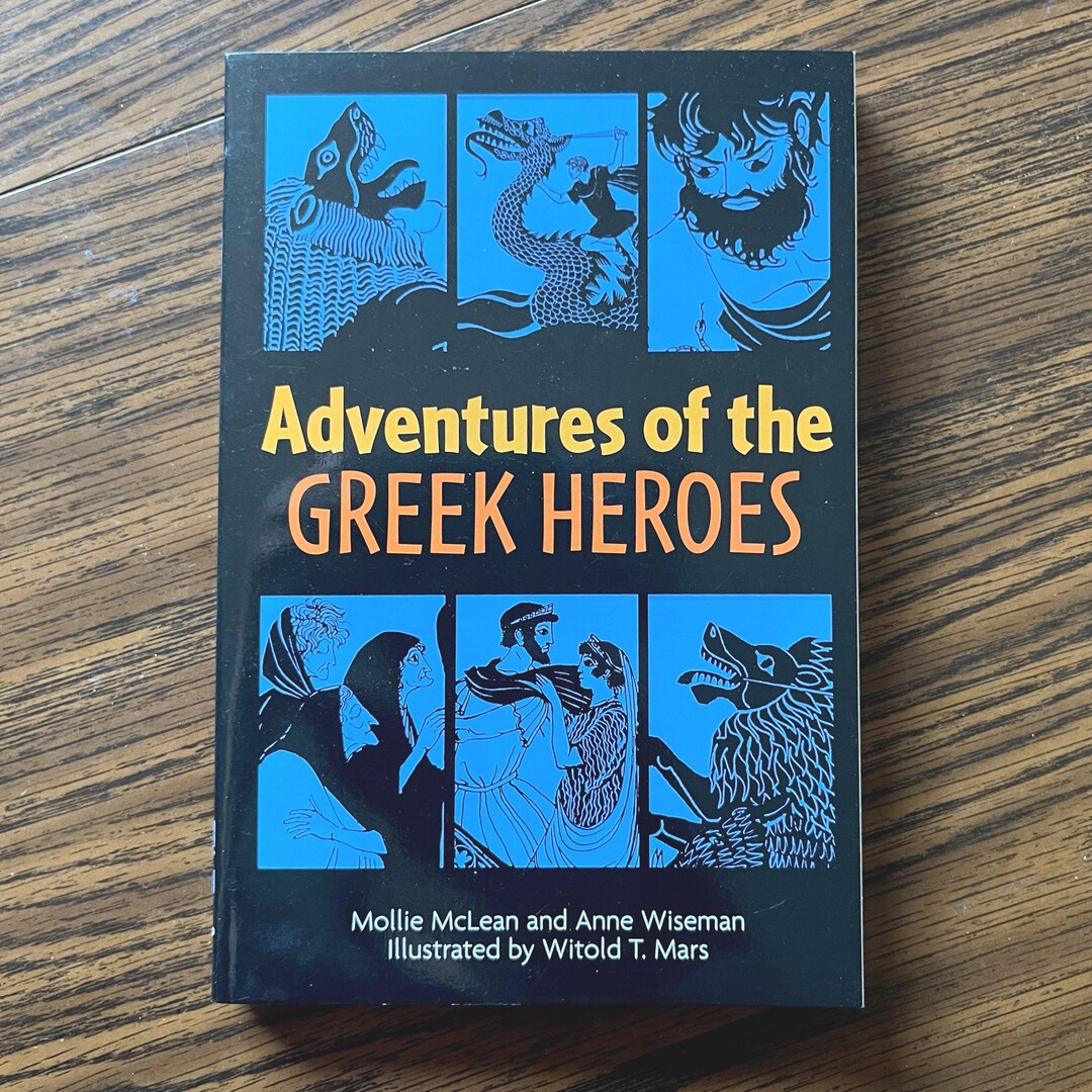 Adventures of the Greek Heroes: Myths Anthology - Etsy