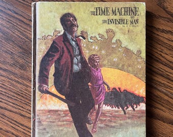 HG Wells&#39; The Time Machine & The Invisible Man, Annotated and Illustrated