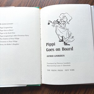 Pippi Longstocking: Pippi Goes on Board, by Astrid Lindgren bild 2