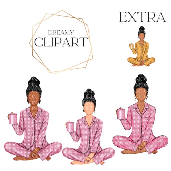 Black Girl Bedroom Set individual Relaxing Black Girl Etsy