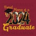 2024 Graduation Frame CANVA Template Graduate | Grad | Class of 2024 ...