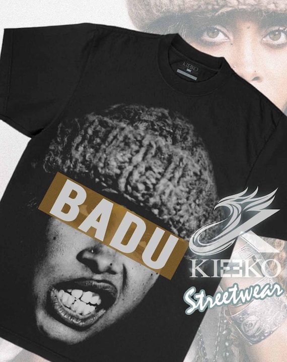 Badu Heavyweight Graphic Tee | Super Heavyweight 9.7 oz | Oversized Unisex Streetwear T-Shirt